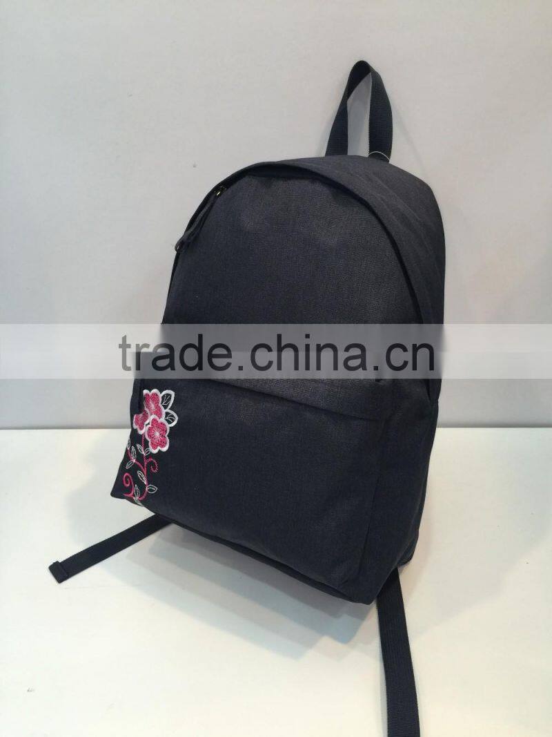 2017 hot sales wholesales custom navy korean fashion foldable backpack daypack