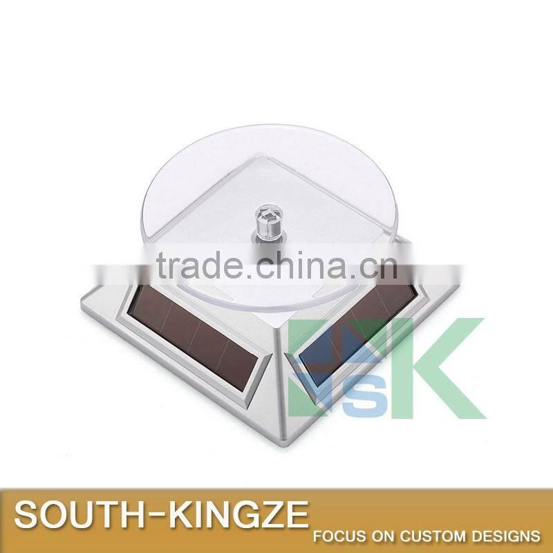 9x9x5cm Square Digital Solar Display Stand