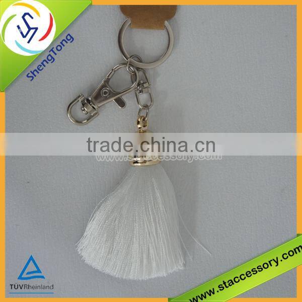 hot sale wholesale tassel keychain/colorful tassel keychain