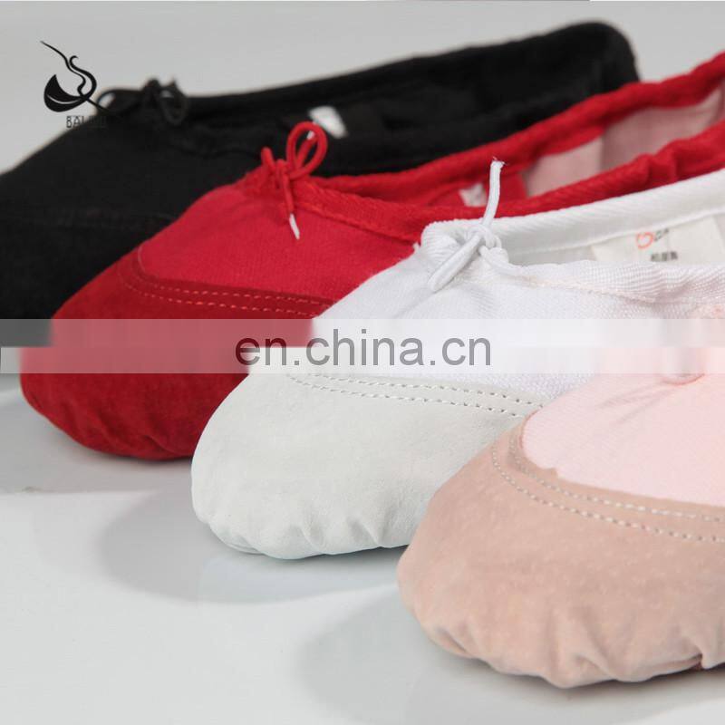 08B5B005 Ballet Training Soft Canvas Ballet Shoes