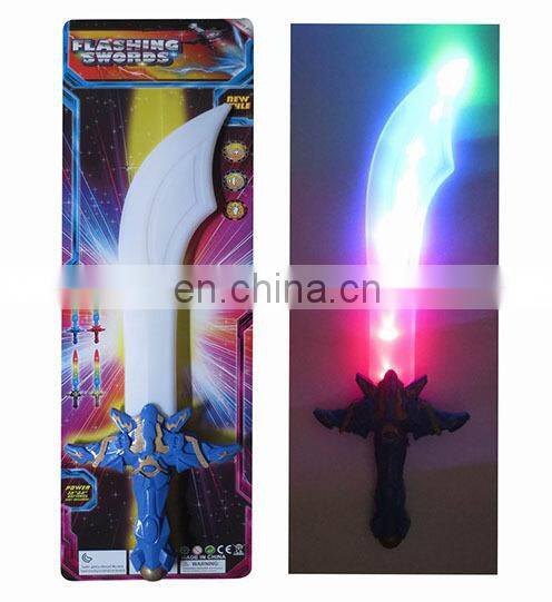 2014 toys plastic light up sword toy kids flashing light and sound toys