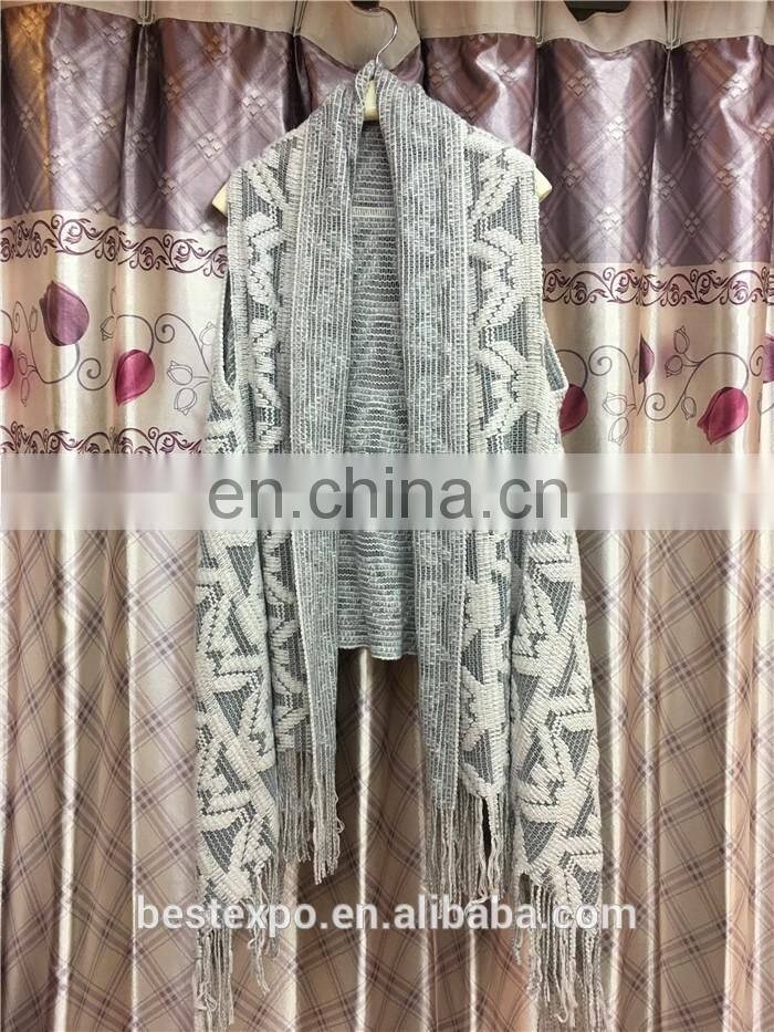 wholesale pullover knitted poncho wool sweater design for girl