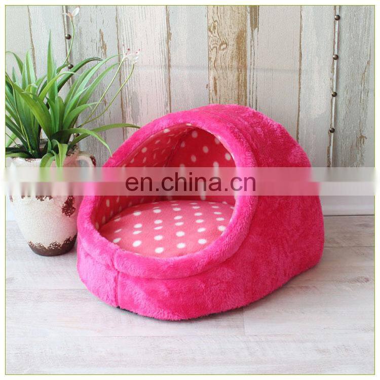 Plush Small Dog Pet Bed Cute Cat House