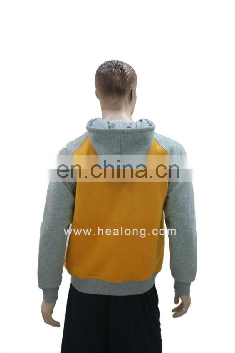 Healong No Logo Blank Half Sleeve Hoodies