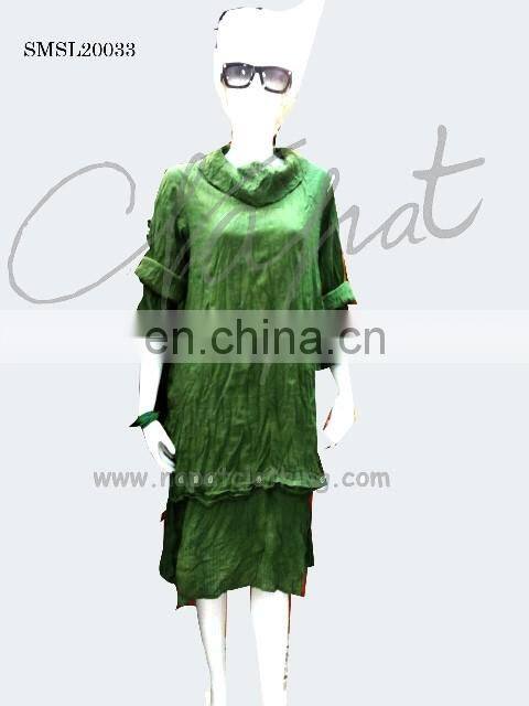 100% cotton thai Wholesale fashion summer clothes dress, Gress color Dress.