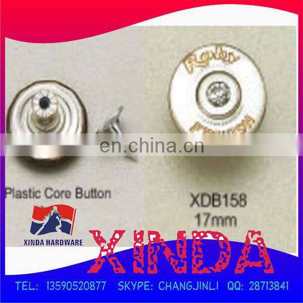 latest design high quality custom metal jeans buttons and rivets