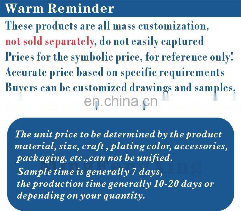 Free sample red plated money clip with spring