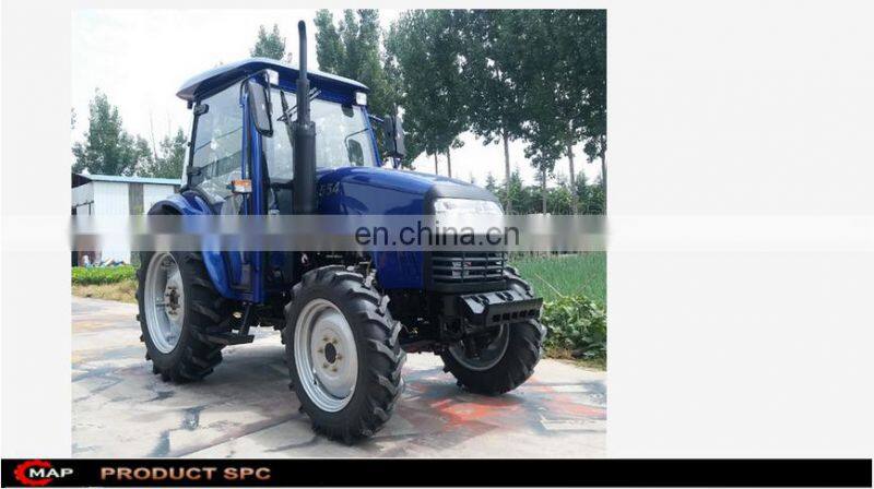MAP554 Tactor machine agricultural 4x4 mini farm tractors small tractor for sale