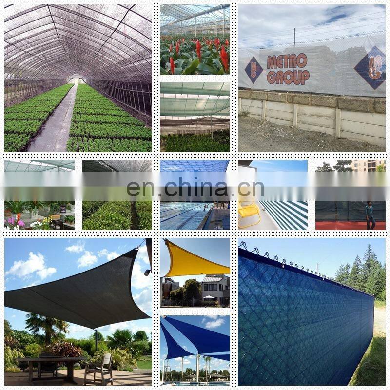 HDPE waterproof fabric roof sun shade net
