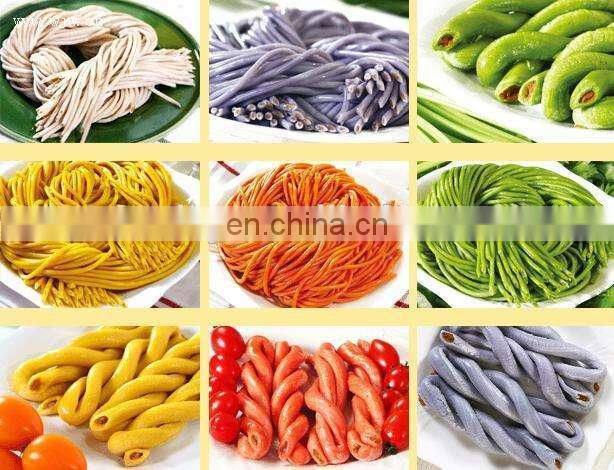 Multi-functional stuffed pasta machine Stuffed noodle extruder machine