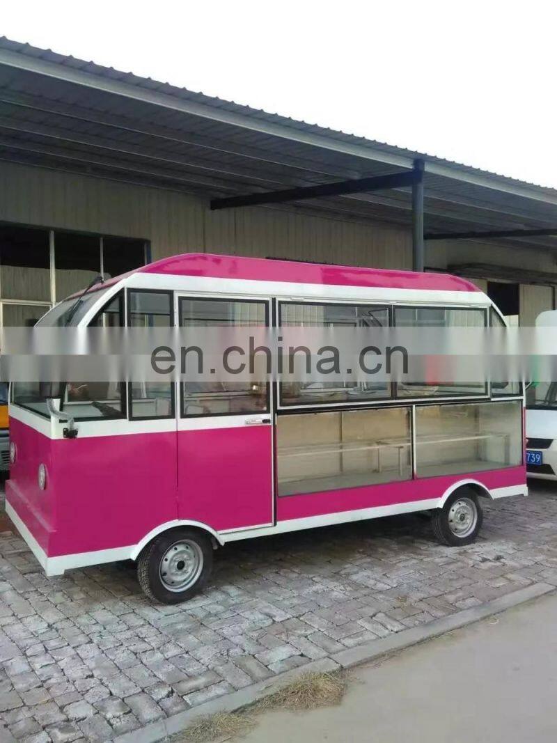 CE Multifunctional Food Kiosk China Mobile Food Cart Bakery Food Cart Trailer For Sale