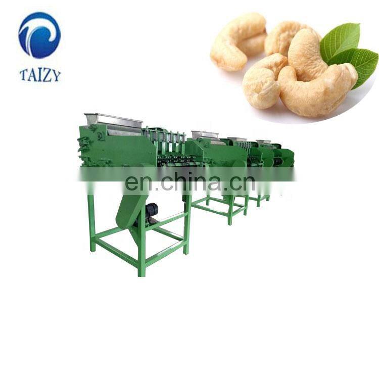 automatic cashew shelling machine/cashew cracking machine cashew nut sheller