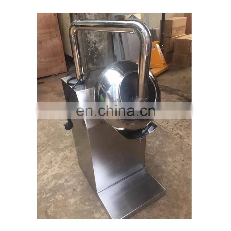 almond nuts sugar coating machine / mini chocolate beans sugar coating machine