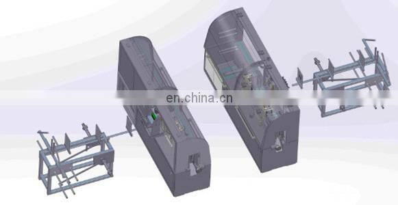 AWP-250 Four Side Seal Single Wet Tissue Wipes/Alcohol Prep Pads Production Line