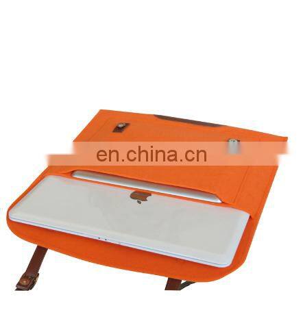 Multi-function customized felt laptop bag for cell phone