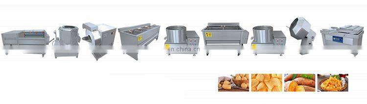 Industry semi-automatic small scale potato chips making machine line
