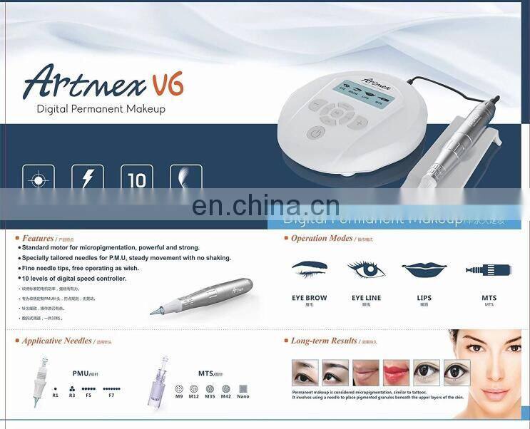 High Quality Artmex V6 MTS + PMU Tattoo Gun Permanent Makeup Machine