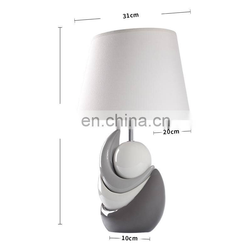 New design European style and china ceramic table lamp