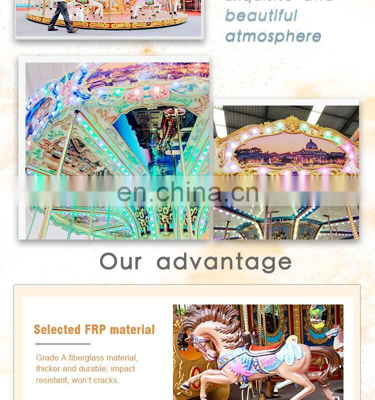 Outdoor Public Playground Indoor Carousel Ride For Sale Price