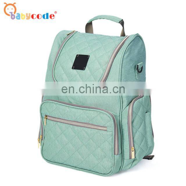 Large capacity waterproof baby diaper bag