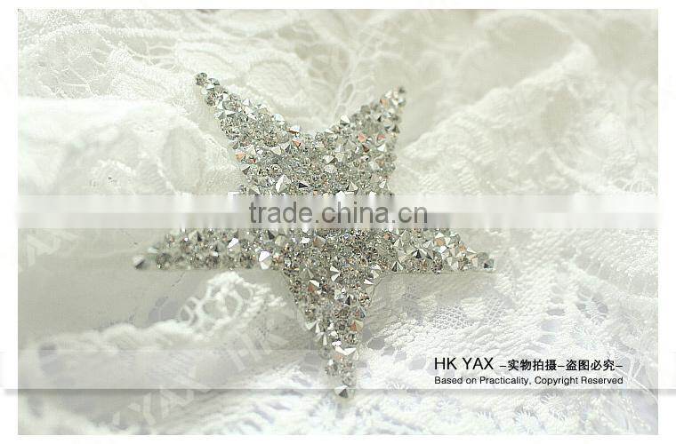jw0912 China Factory Bridal Crystal Rhinestone Patches;Beautiful Crystal Applique;Crystal Rhinestone Patches