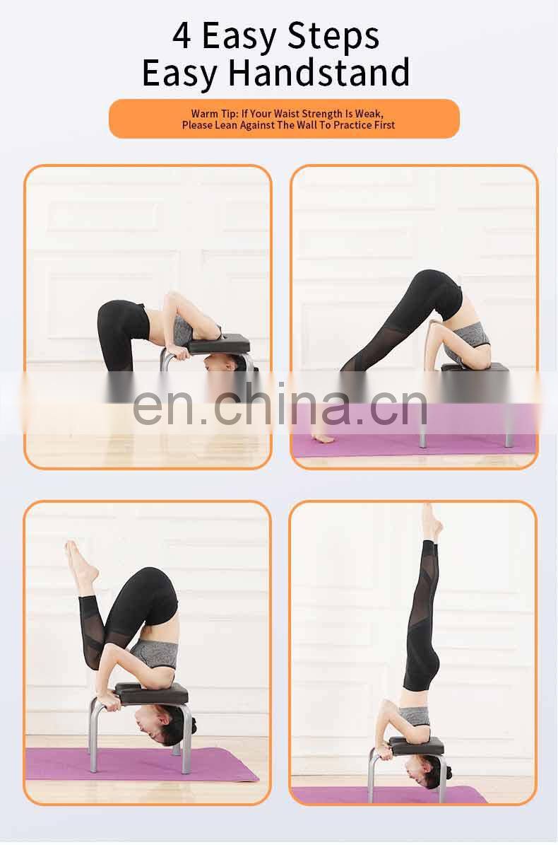 Home Gym Chair Stool Bench Yoga Mat Handstand Fitness Feetup Load Bearing 200KG Household