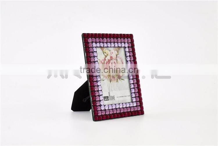 Various Styles Exquisite Pretty And Colorful Glass Picture Photo Frame 2016