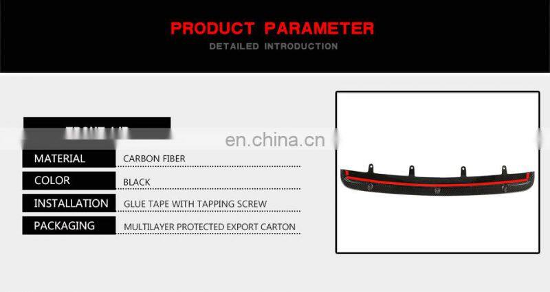 Newest items carbon fiber front lip for BMW F90 M5 2018-2020