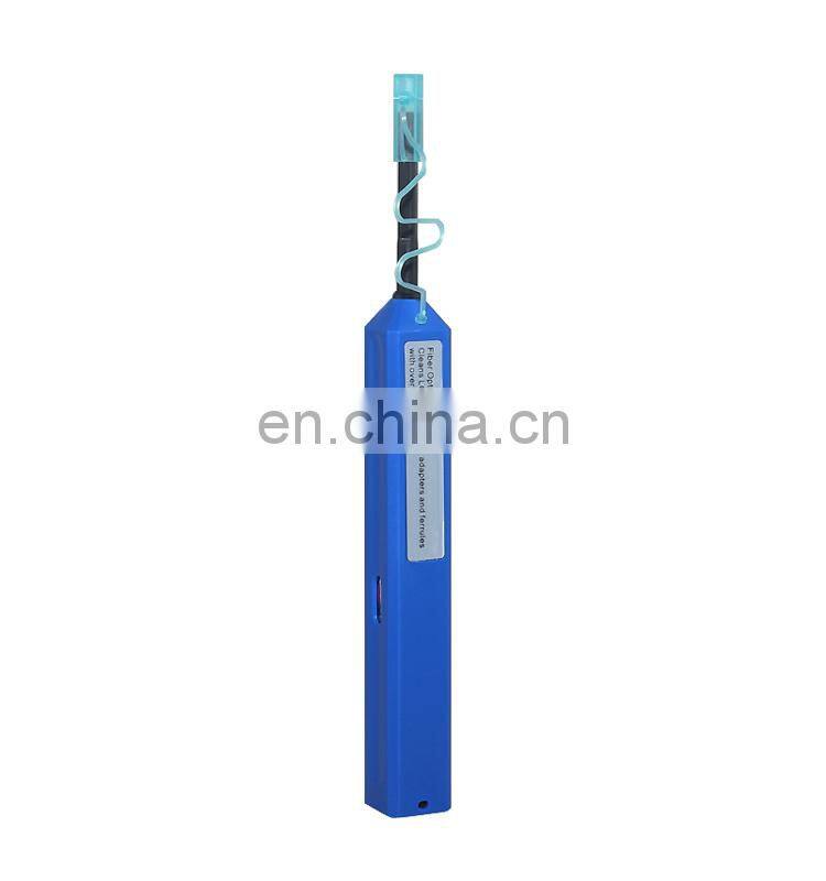 Fiber Optic Cleaner One Click Optical Fiber Cleaning Pen SC LC MPO 1.25mm 2.5mm Connector Ferrule Clean