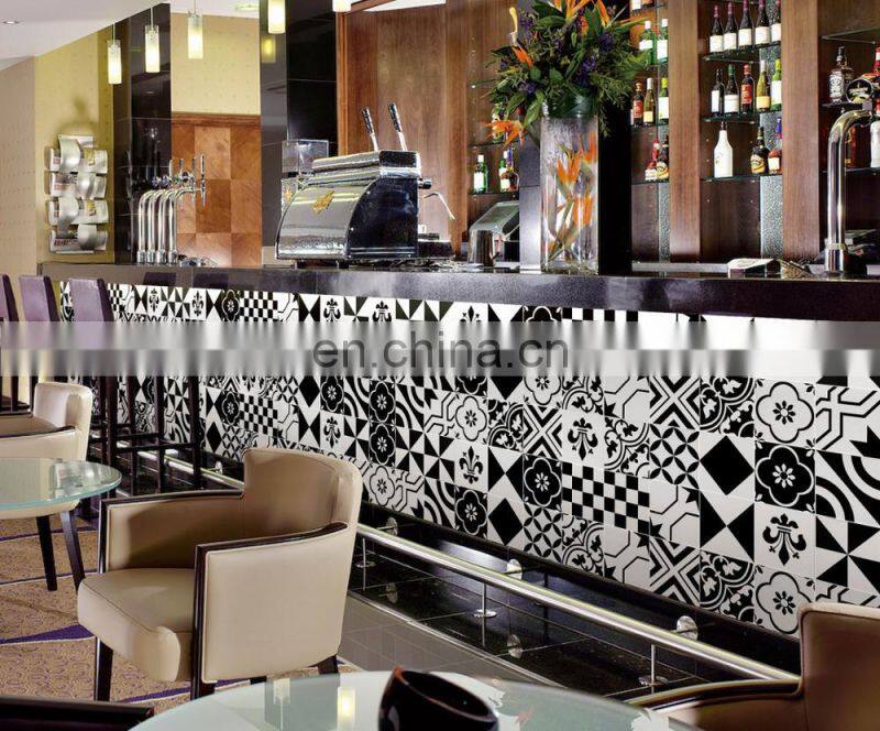 Small cheap decoration 200x200mm flower tile