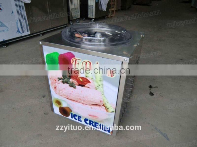 Easy clean and maintain ice pan ice cream thailand