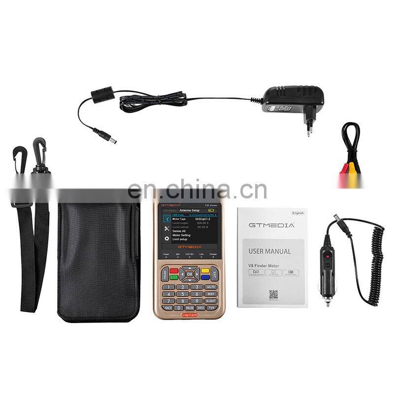 GTmedia Freesat Finder Digital Satellite Finder 1080P DVB S S2 S2X Satellite Meter Satfinder