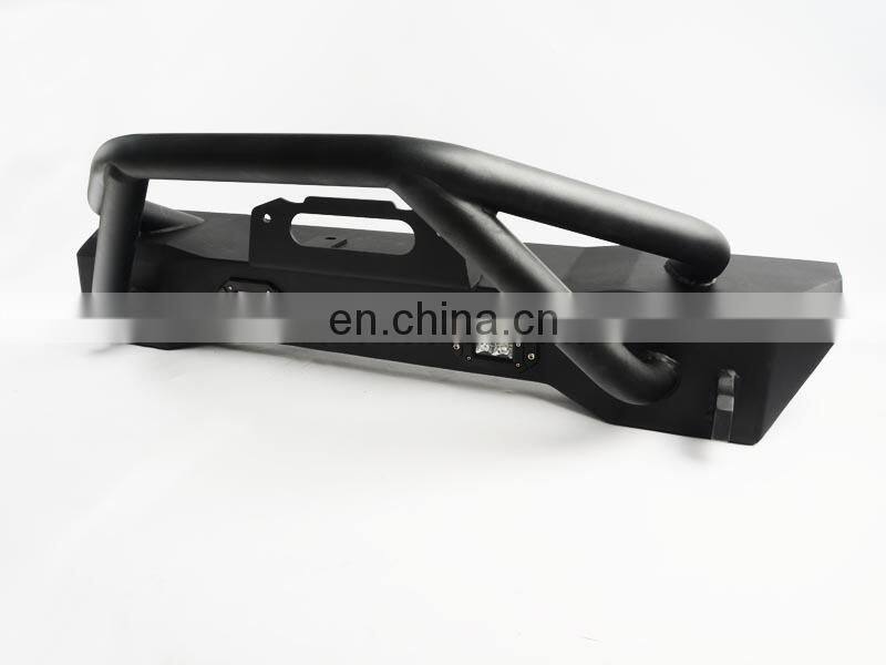 Maiker Off-Road Front Bumper for Jeep Wrangler JK 07+ Car Accessories Bumper with LED Light