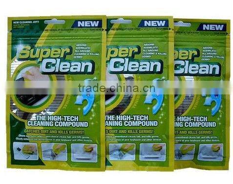 Super Clean High-Tech Cleaning Compound Computer Monitor Keyboard Dust Magic Slimy Gel