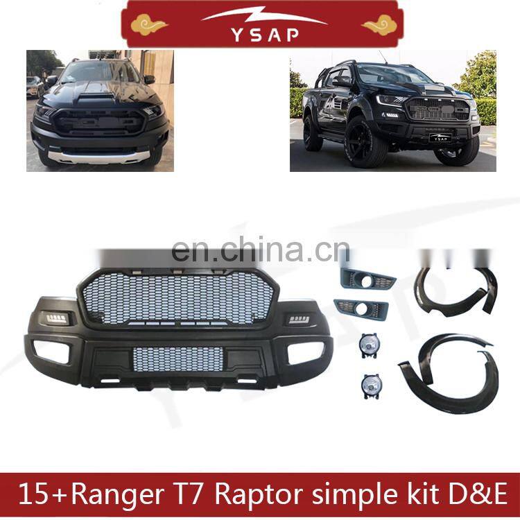 High Quality Auto Body Parts 15-18 Ranger Raptor Simple Body Kit A