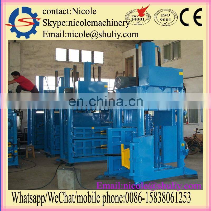 silage baling machine waste plastic baling machine