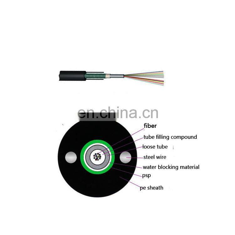 ftth fiber optic cable gyxtw 7mm diameters 12 cores price