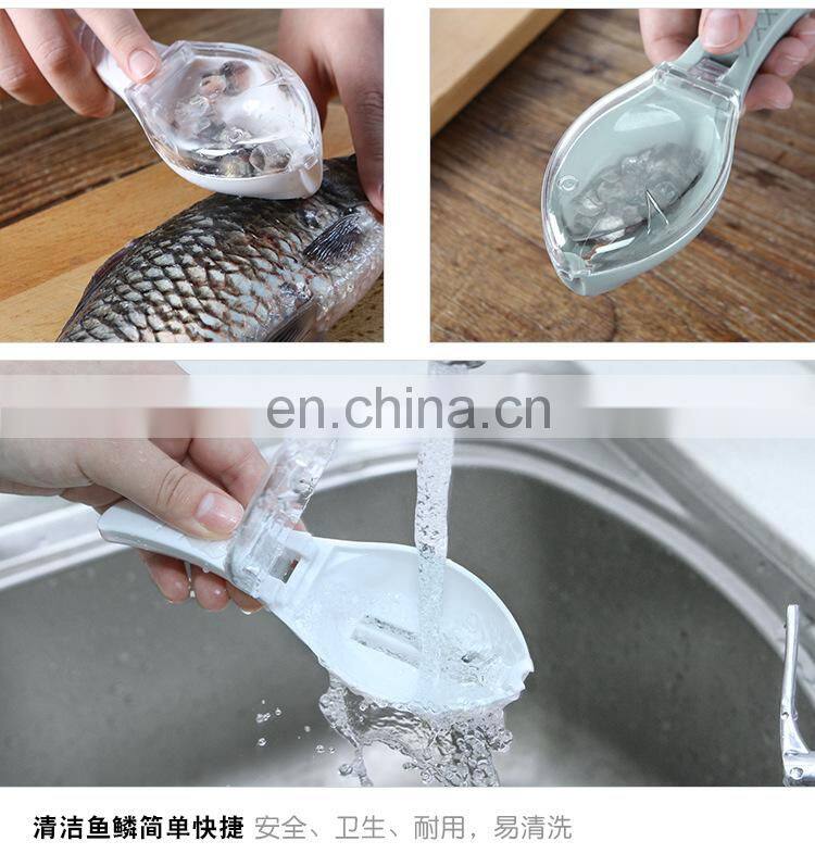 Fish Skin Brush Fast Remove Fish Scale Scraper Fish Scaler Cleaning Tools Kitchen accessories