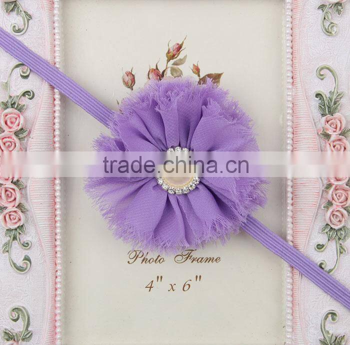 Flower Chiffon Cute Fashion Baby Hairbands Girls Headband Infant Hairband Baby Hair Accessories MY-AD00019