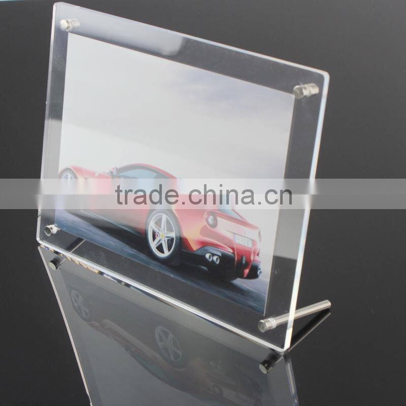 acrylic photo block wholesale acrylic plate acrylic magnetic photo blockTPH007