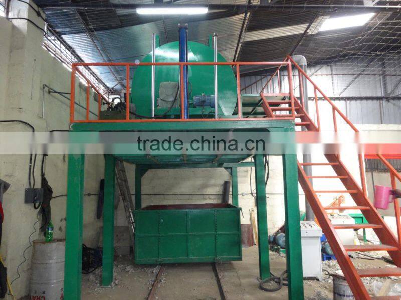 Waste foam scraps recycling mattress rebonded foam machine