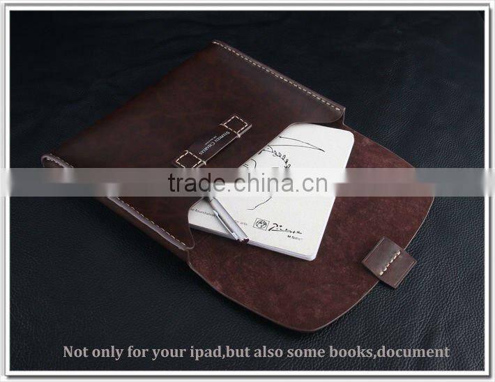 For Ipad case Bag with Italian craft-For ipad radiation protection leather case