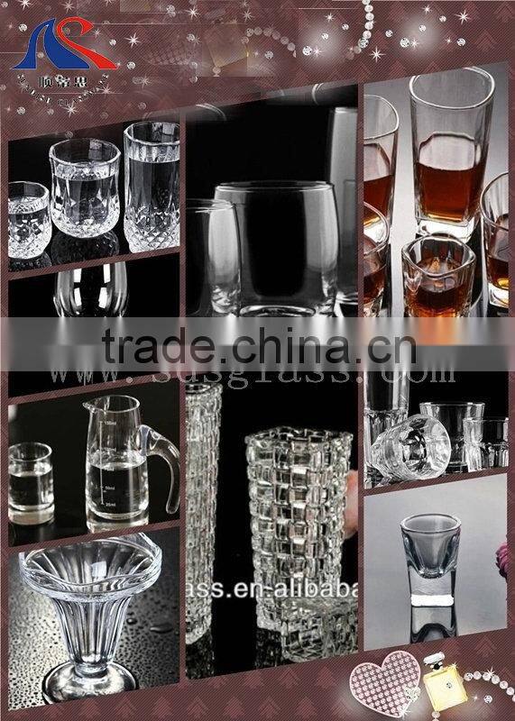 hotel glass ice bucket