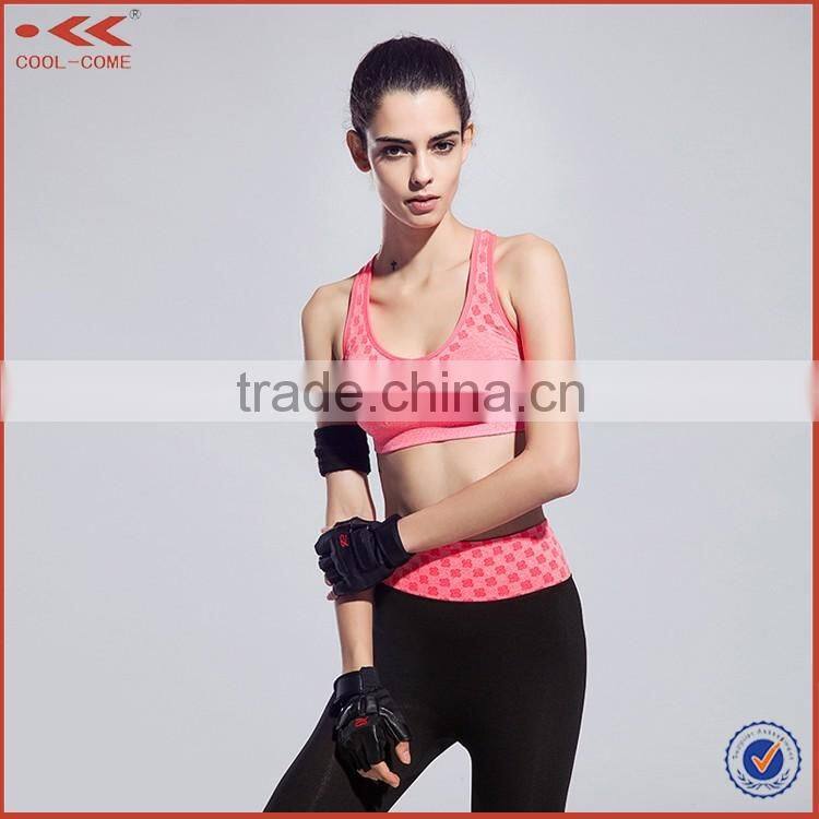 New products 2016 Fitness Stretch Workout Tank Top , Fitness Yoga Bra ,Padded Sport Bra