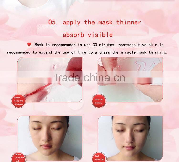Rose Deep Moisturizing whitening Freezer Gel Cosmetic Facial Mask