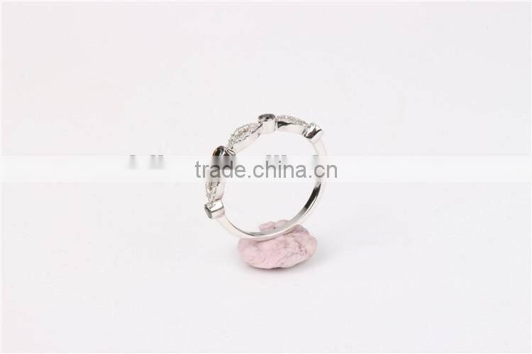 10k gold black diamond jewellery luxury engagement ring set for lady