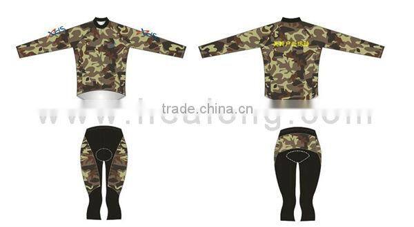 Custom Printed Bike Clothing Cool Pass Compression Jerseys