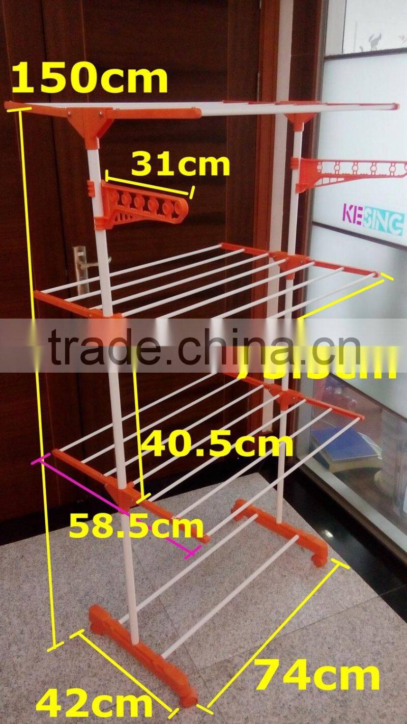 3-tier Best Quality Folding Heavy Duty Towel Drying Rack