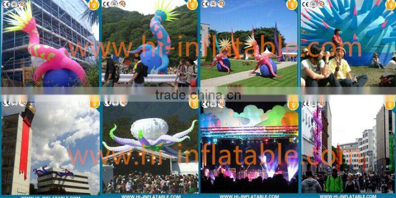 Stage/Club/Ball/Party decoration customized inflatable molecular sphere