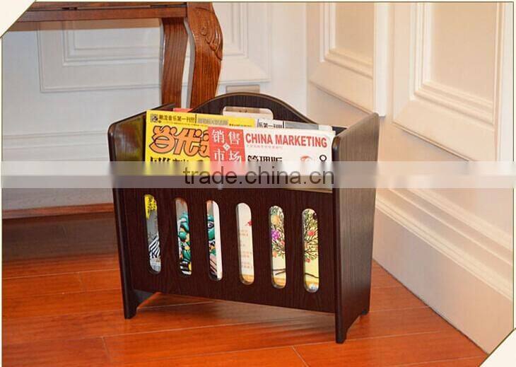 Modern Mahogany Wooden Magazine Rack Monica, Wooden magazines rack, Wooden Display Rack, wooden book racks for office